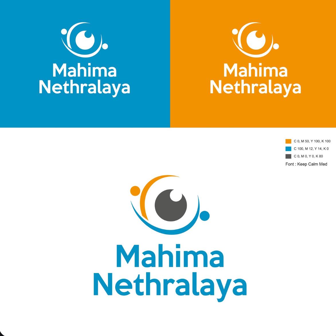 Mahima Nethralaya logo